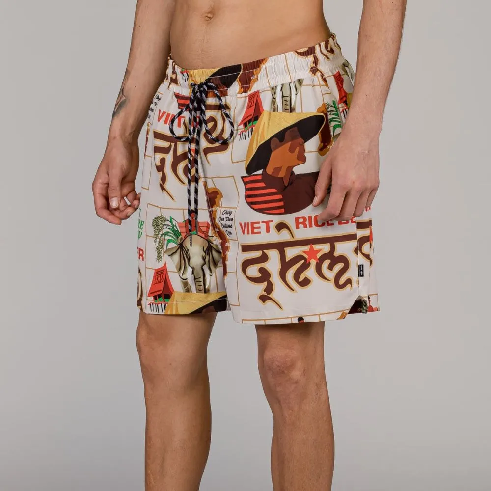 BAÑADOR GRIMEY VIET CONG BEER - WHITE | Summer 23