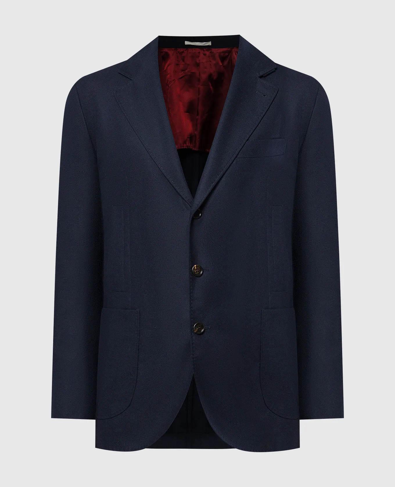 Brunello Cucinelli Blue jacket made of cashmere and silk