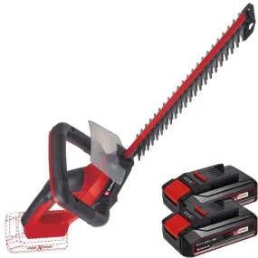 Einhell - GC-CH 18/40 Li PXC - Cortadora de seto sin baterías y cargadores, Li-Ion, 18 V, - ah, 47,5 cm + Einhell - PXC-Twinpack