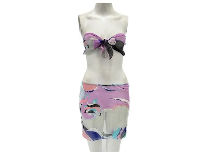 EMILIO PUCCI Bañador T.Poliéster Internacional S Púrpura 