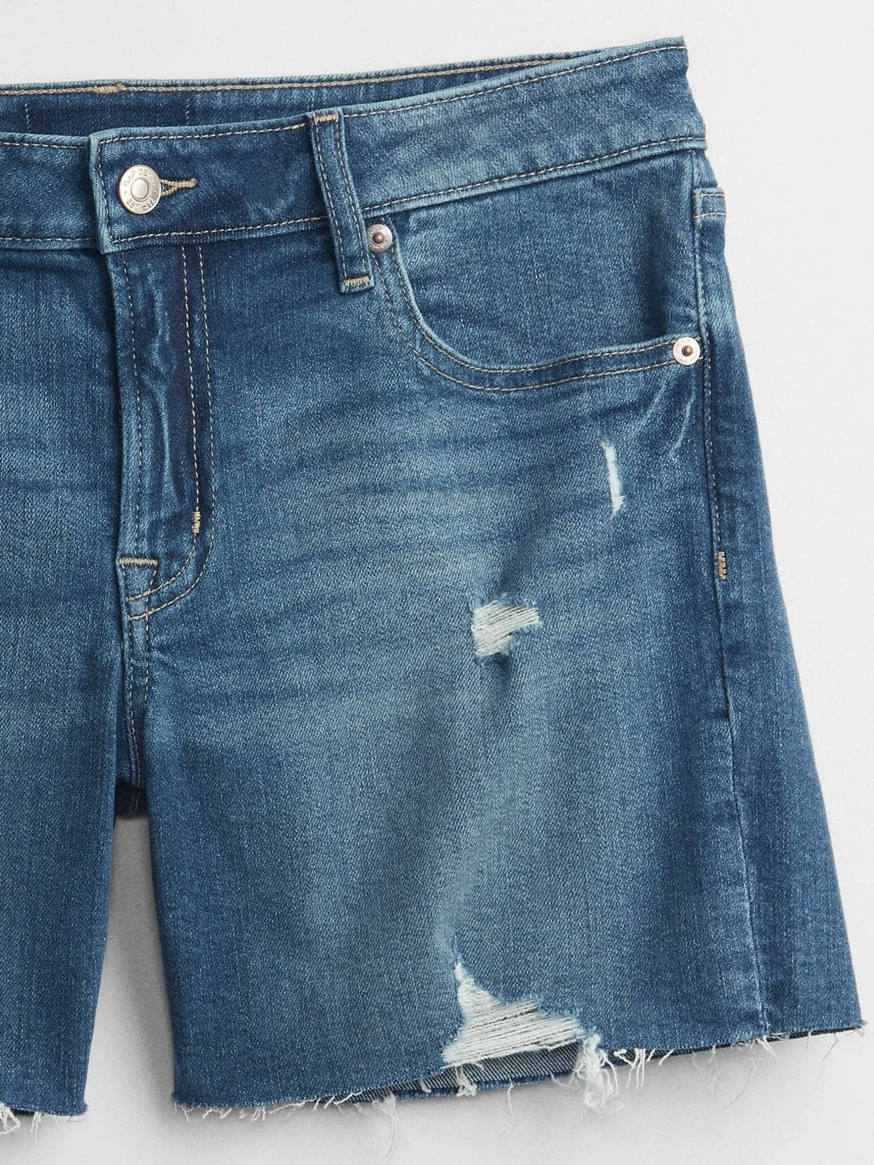 GAP Short GAP Denim Mujer
