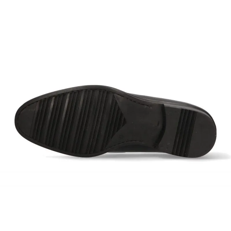 Mocasín borlas negro