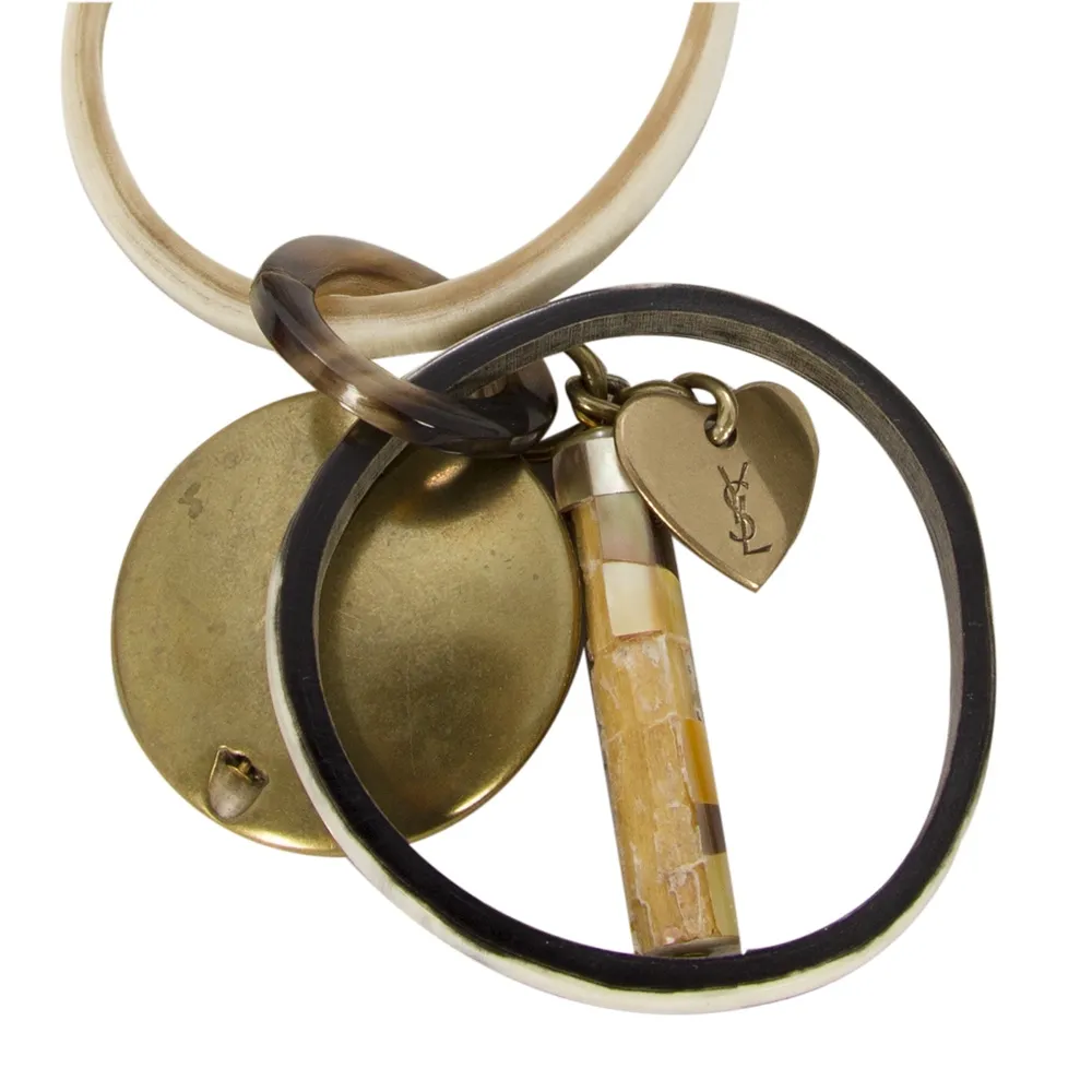 YSL Collar Aros Cuerno